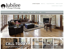 Tablet Screenshot of jubilee-flooring.com
